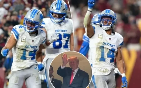 Amon-Ra St. Brown Apologizes for Controversial ‘Trump Dance’