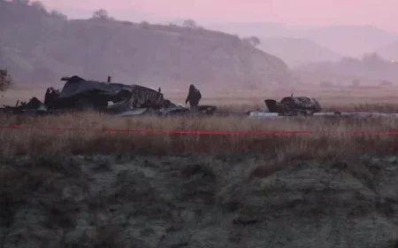 20 Turkish Soldiers Die in Georgia Military Plane Crash