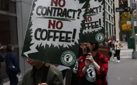 Starbucks Workers to Strike Thursday, Demand Labor Contract