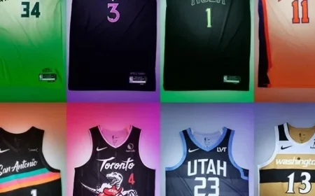 Ranking 2025-26 NBA City Edition Jerseys by Coolness