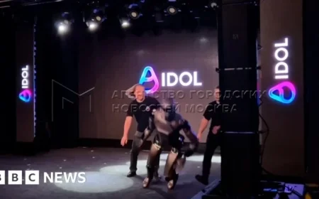 Russia’s AI Robot Collapses Seconds After Unveiling