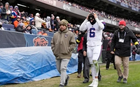 Jaxson Dart’s Concussion Sidelines QB for Giants’ Week 11 Game