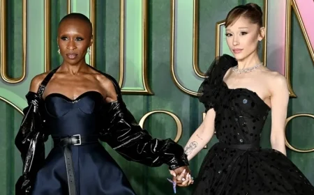 Crazed Fan Attacks Ariana Grande on ‘Wicked’ Red Carpet