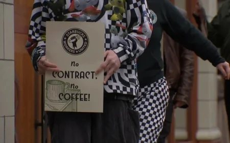 Starbucks Employees Launch 65-Store Strike on Red Cup Day