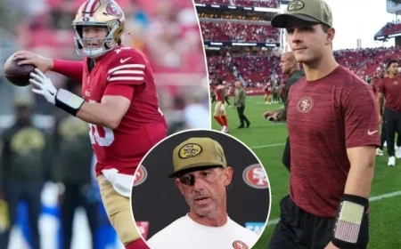 Kyle Shanahan Clarifies Mac Jones-Brock Purdy Debate