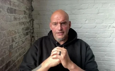 Sen. Fetterman Reflects on Recovery: Stroke, Depression, and Resilience