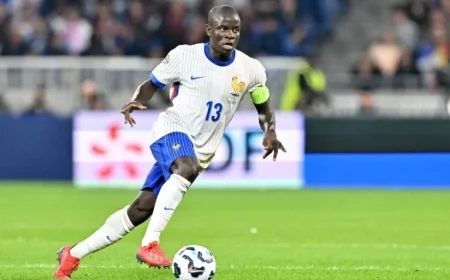 N’Golo Kanté and Bradley Barcola to Face Ukraine with Les Bleus