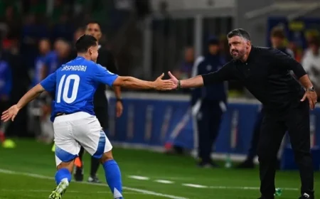 Moldova vs. Italy: Gattuso Fields Four Forwards in UEFA Qualifier