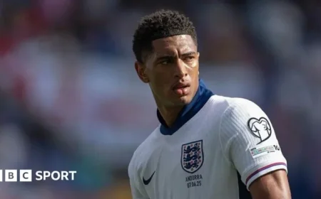 Jude Bellingham Benched; Morgan Rogers Takes Number 10 Role in England v Serbia