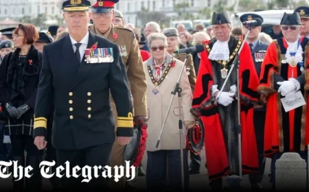 Imposter Admiral Disrupts Remembrance Event