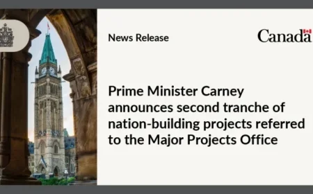 PM Carney Launches Second Phase of Nation-Building Projects at Major Projects Office