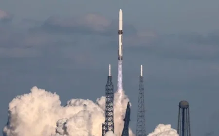 Blue Origin’s New Glenn Rocket Launches Landmark Mars Mission