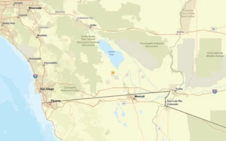 2.9 Magnitude Earthquake Strikes Near Westmorland, CA on Nov. 10