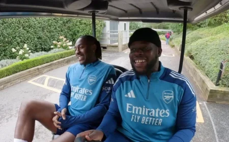 Eberechi Eze Shines in Latest Colney Carpool Video