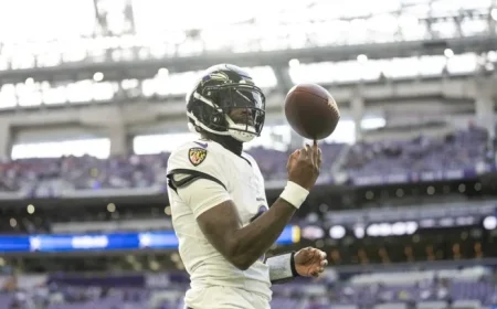 Lamar Jackson Resumes Practice Thursday