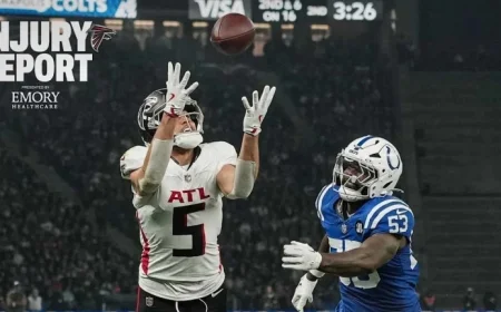 Drake London, 10 Others Miss Panthers Preseason Practice