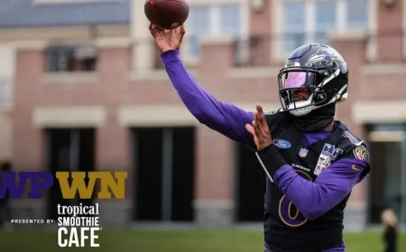 Lamar Jackson Fully Practices, Confirms Knee Soreness Improving