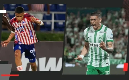 Nacional Aims for Leadership in Barranquilla Clash Against Junior