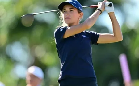 Kai Trump Faces Challenges in LPGA Tour Debut Opener