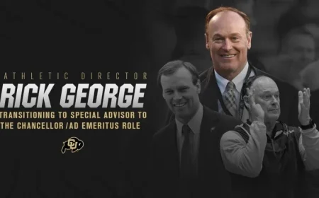 Colorado AD Rick George Transitions to Advisory Role