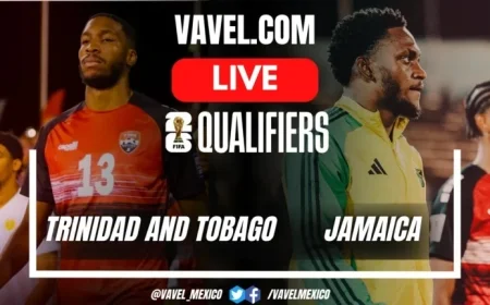 Trinidad and Tobago Battles Jamaica: Live Score Updates (0-0)
