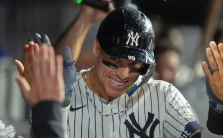 Yankees’ Judge Secures Third AL MVP, Outshining Raleigh