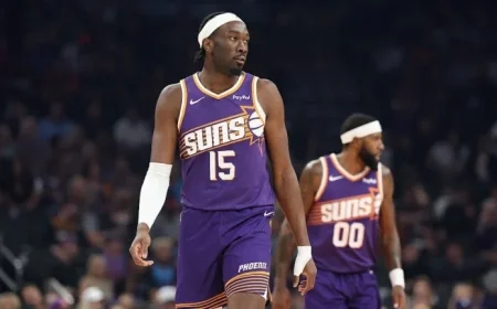 Suns’ Mark Williams Misses Pacers Game for Injury Management
