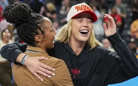 Sophie Cunningham Dons Bold Skirt as Caitlin Clark’s Caddy