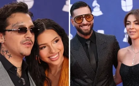 Nodal and Ángela Aguilar Showcase Love at Latin GRAMMY 2025