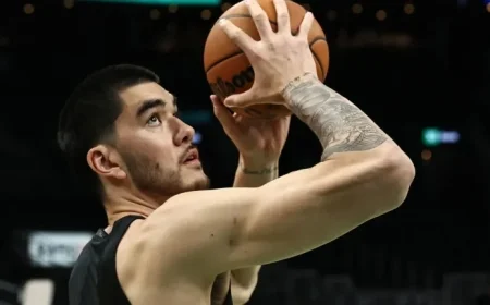 Zach Edey Nearing Return After Ankle Surgery for Grizzlies