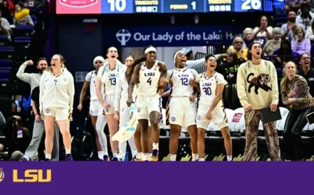 LSU Crushes Charlotte 117-59 with Another 100-Point Game