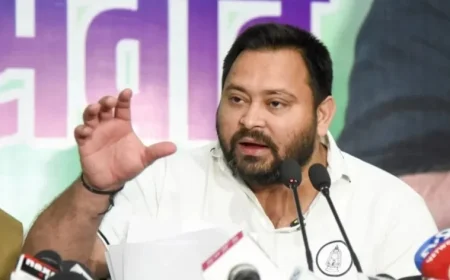 “Tejashwi Yadav Confident as Bihar Vote Counting Begins”