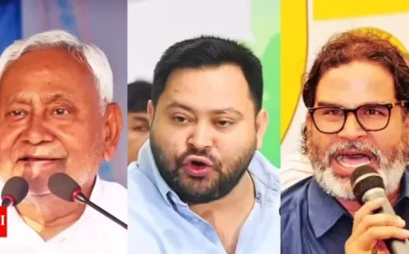 Nitish and Tejashwi Clash in Pivotal Bihar NDA vs MGB Showdown