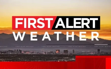 Las Vegas Weekend: Widespread Rain and Cooler Temperatures Expected