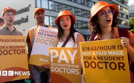 UK Resident Doctors Launch 13th Strike Amid Ongoing Pay Dispute