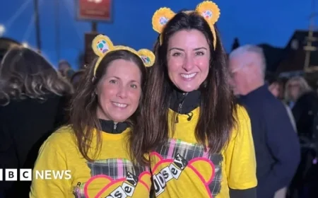 Lindsey Burrow, Amy Garcia Complete First Day of Children In Need Challenge