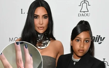 Kim Kardashian Faces Backlash Over 12-Year-Old North West’s Finger Piercing