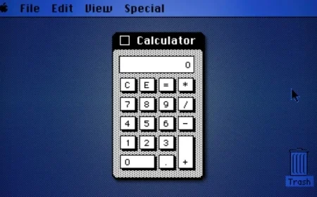 Steve Jobs Inspired Original Mac Calculator Design in Just 10 Minutes