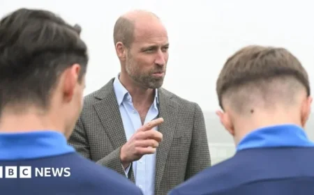 Prince William Inaugurates New Access Road at Cornish Football Club