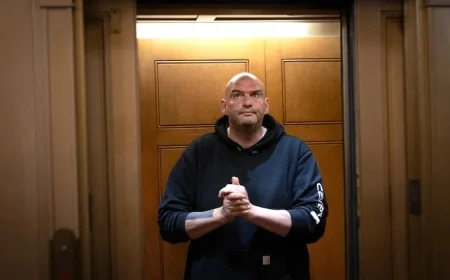 Senator John Fetterman Hospitalized Following Ventricular Fibrillation-Induced Fall