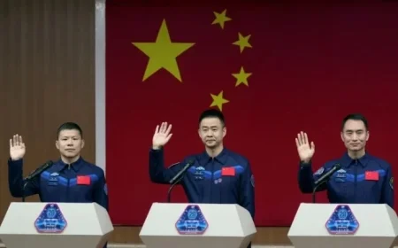 Chinese Astronauts Safely Return Home After Debris Delays Earth Landing