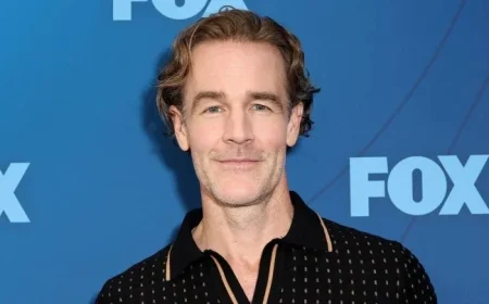 James Van Der Beek Sells Merchandise to Fund Cancer Treatment