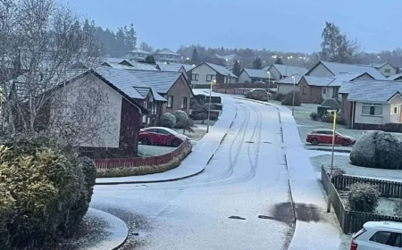 Early Snowfall Signals Approaching Arctic Cold Spell Next Week