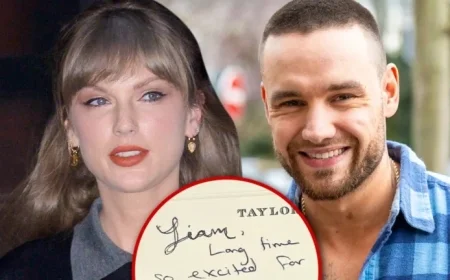 Taylor Swift’s Supportive Note to Liam Payne Goes Up for Auction
