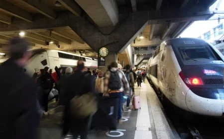 Paris Police Injure Knife-Wielding Man at Montparnasse Station
