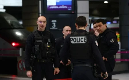 Paris Train Station Incident: Police Shoot and Wound Knife-Wielding Man