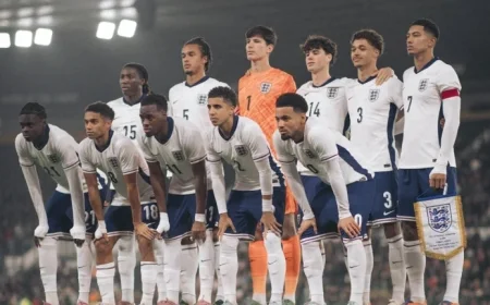 Live Stream: England U21s vs Republic of Ireland Match