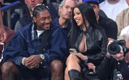 Cardi B Celebrates Birth of Baby with Patriots Star Stefon Diggs