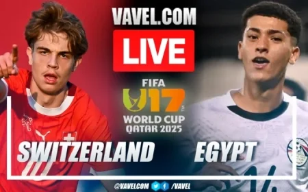 Switzerland Defeats Egypt 3-1 in 2025 U-17 World Cup Highlights