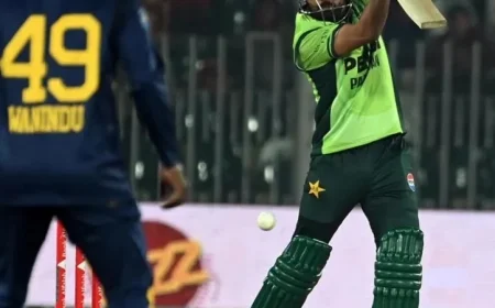 Babar Azam Shines in Pakistan vs Sri Lanka ODI at Pindi Stadium